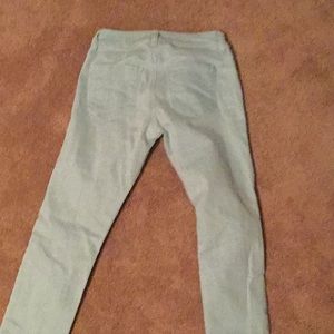 CAbi  mint green jeans. Size 0